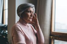 vrouw heeft reuscelarteriitis