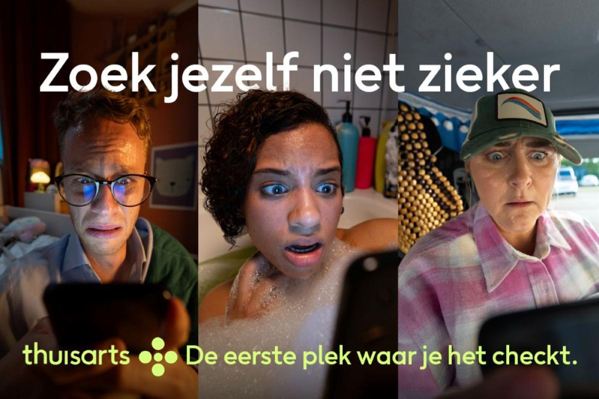 Thuisarts: campagne Zoek jezelf niet zieker