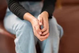 nerveuze handen bij angst