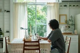 iemand die eenzaam is