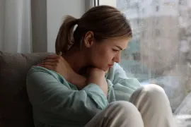 vrouw heeft miskraam gehad of krijgt misschien miskraam